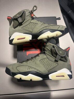 Jordan 6 Retro Travis Scott CN1084-200 Men size 10 lightly worn No box